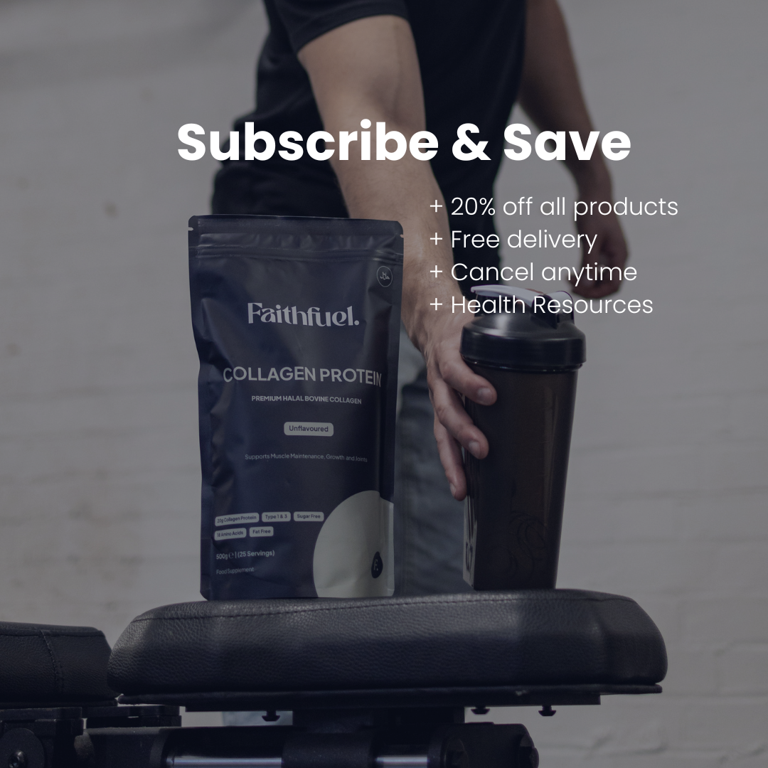 Halal Collagen Protein (500g): 2 Month Supply