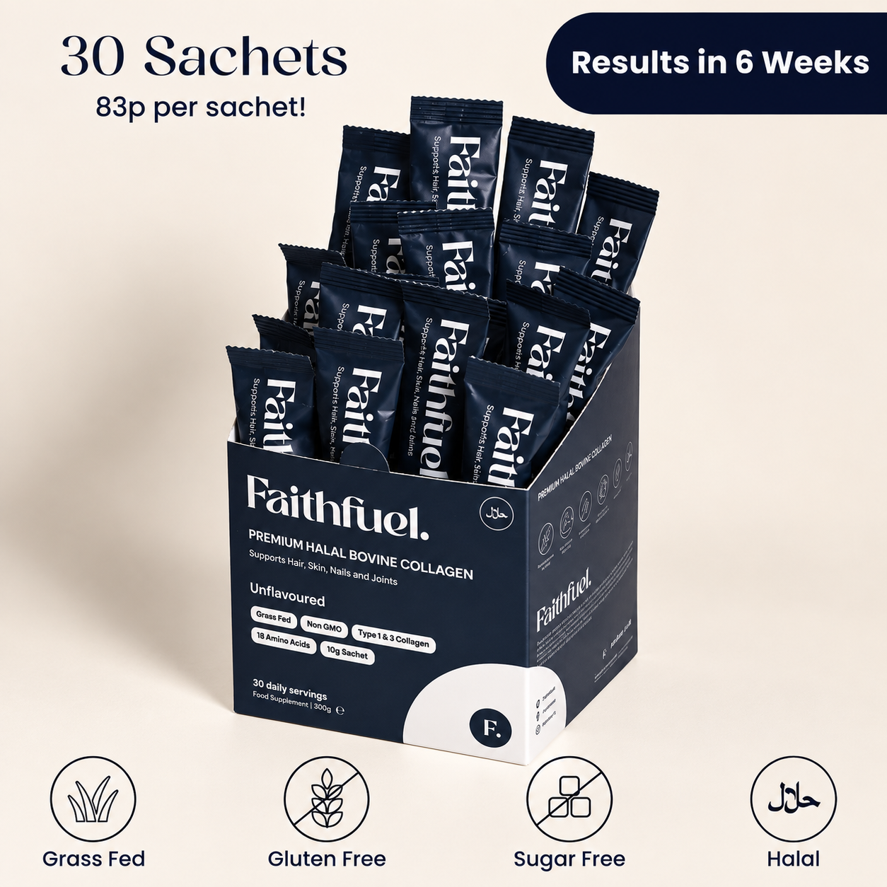 Halal Collagen Sachets
